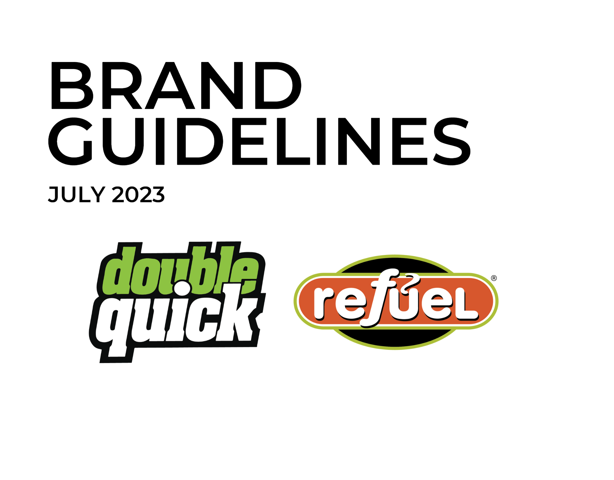 BRAND ASSETS - Refuel Market